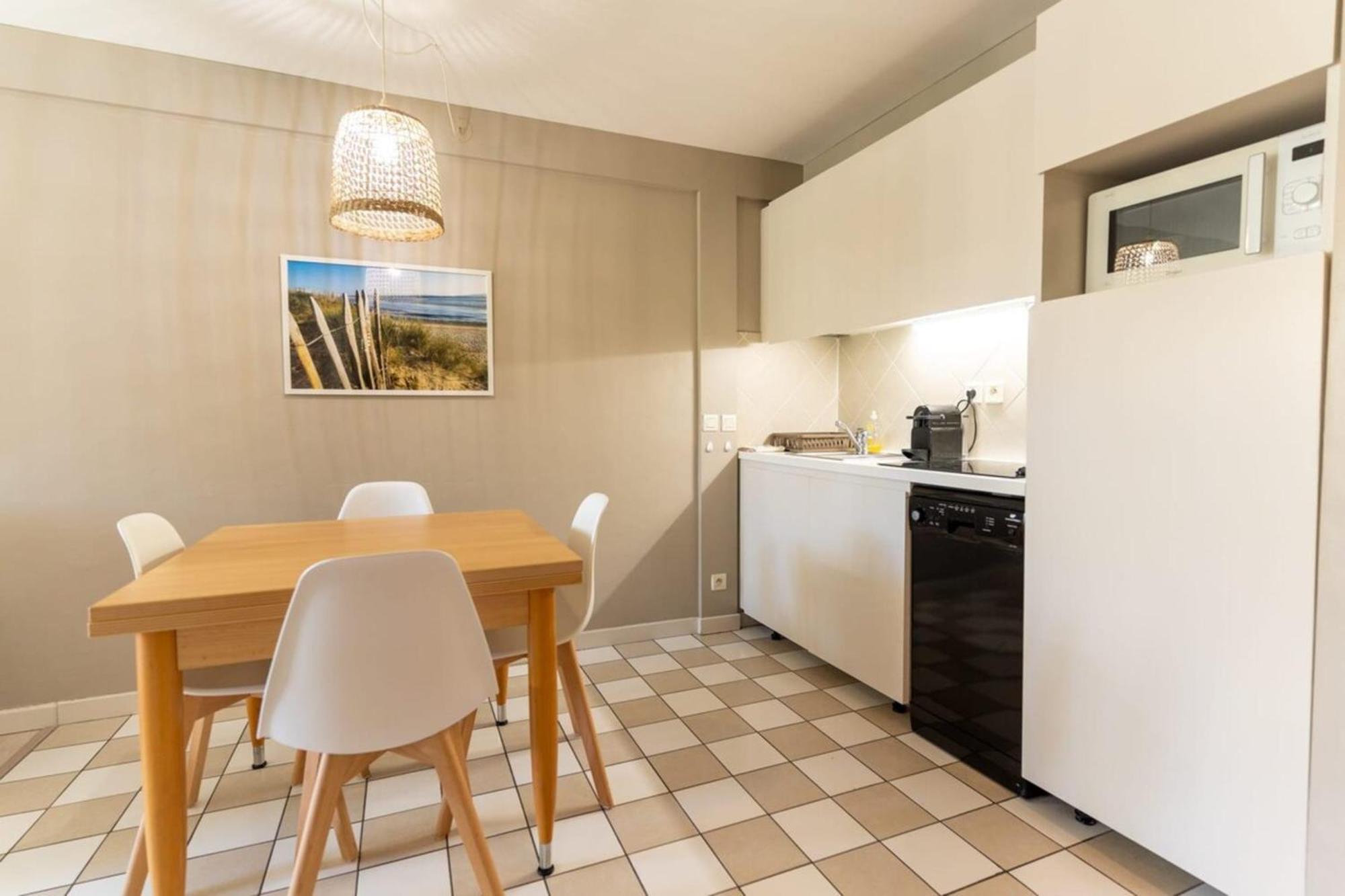 Beautiful Flat With Swimming Pool Tennis Court And Free Parking 117 Le Touquet Luaran gambar