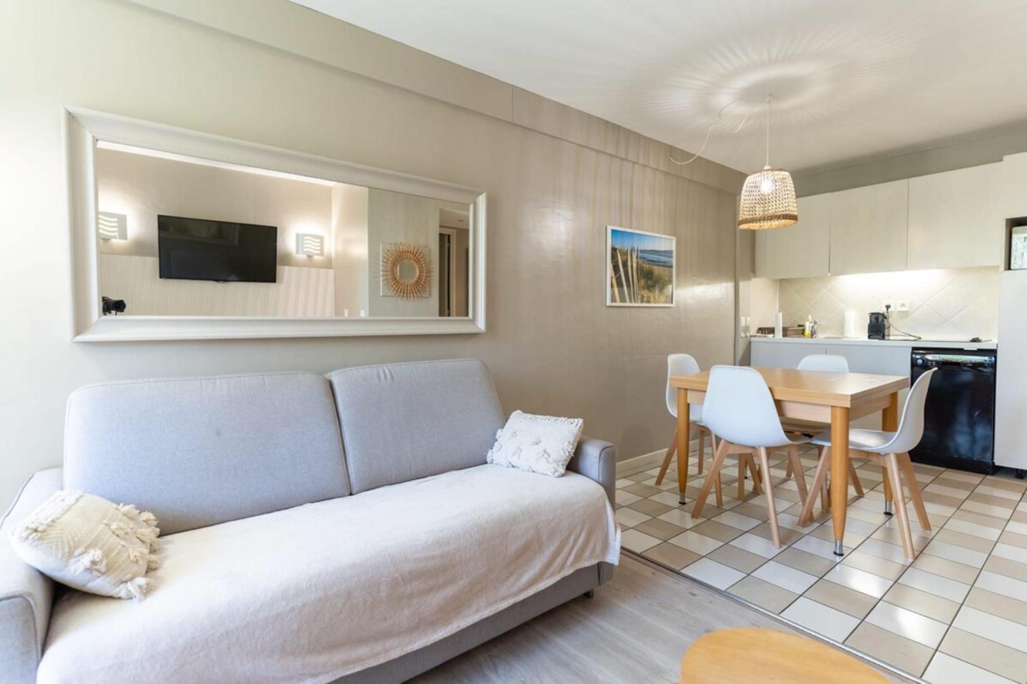 Beautiful Flat With Swimming Pool Tennis Court And Free Parking 117 Le Touquet Luaran gambar