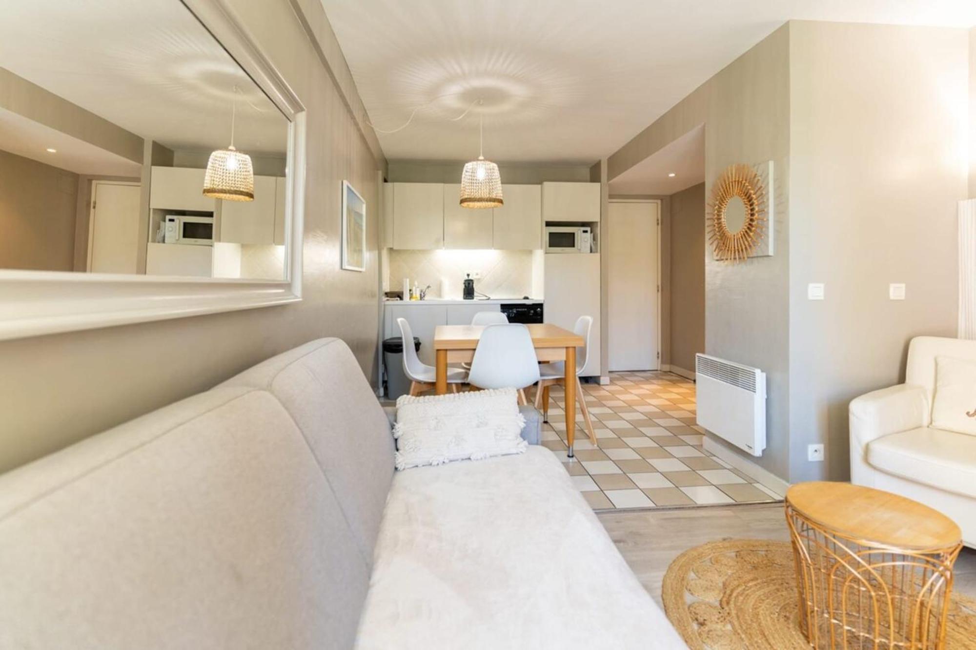 Beautiful Flat With Swimming Pool Tennis Court And Free Parking 117 Le Touquet Luaran gambar